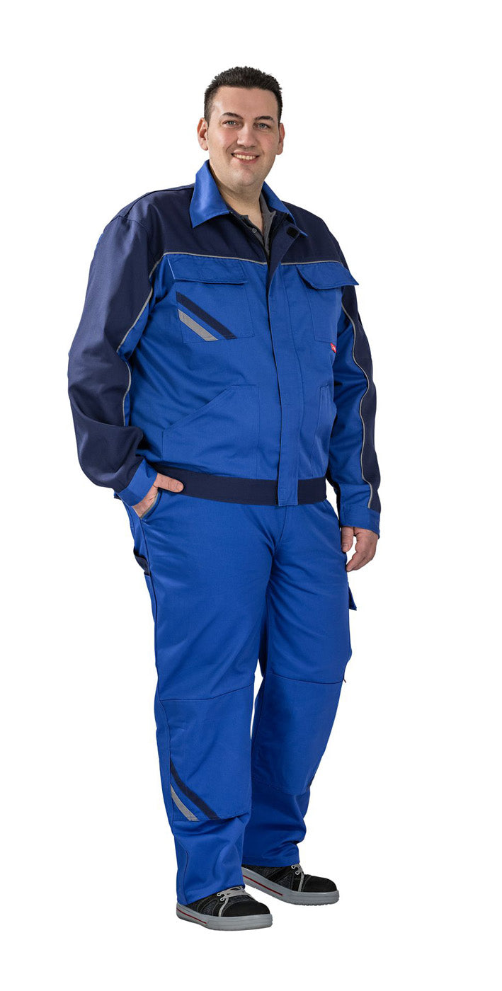 Planam Bundjacke Highline kornblau/marine/zink