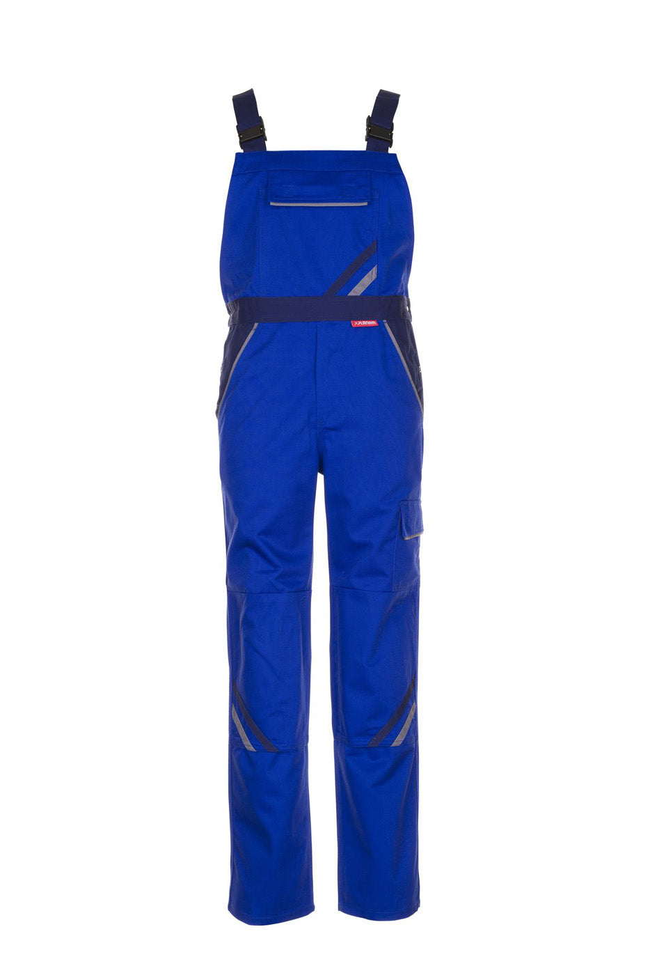 Planam Latzhose Highline kornblau/marine/zink