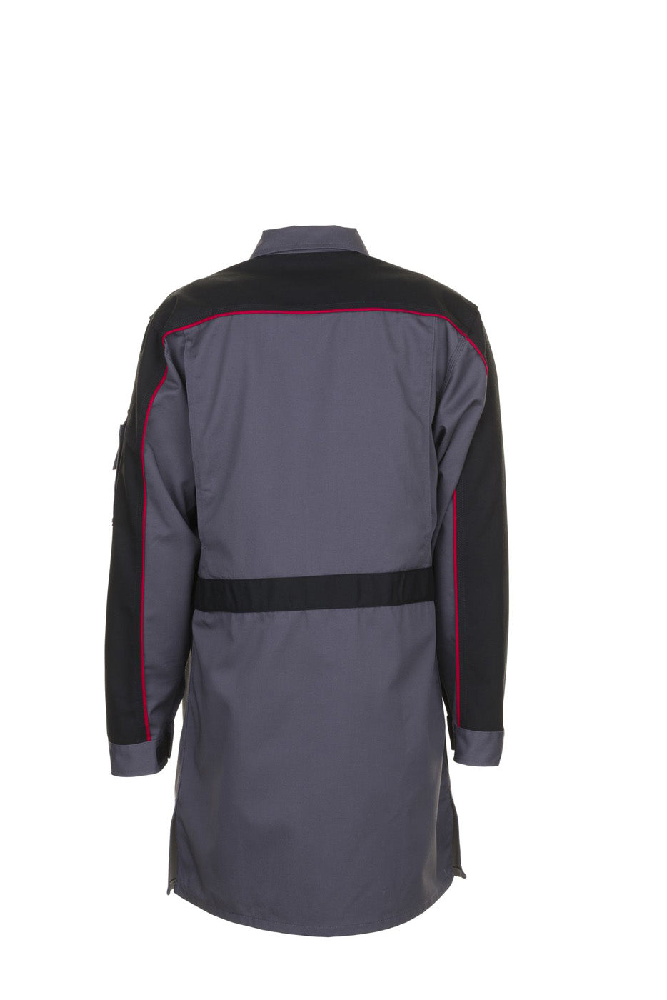 Planam Berufsmantel Highline schiefer/schwarz/rot