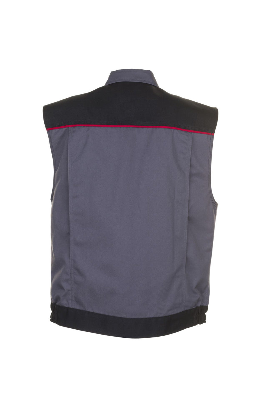 Planam Weste Highline schiefer/schwarz/rot