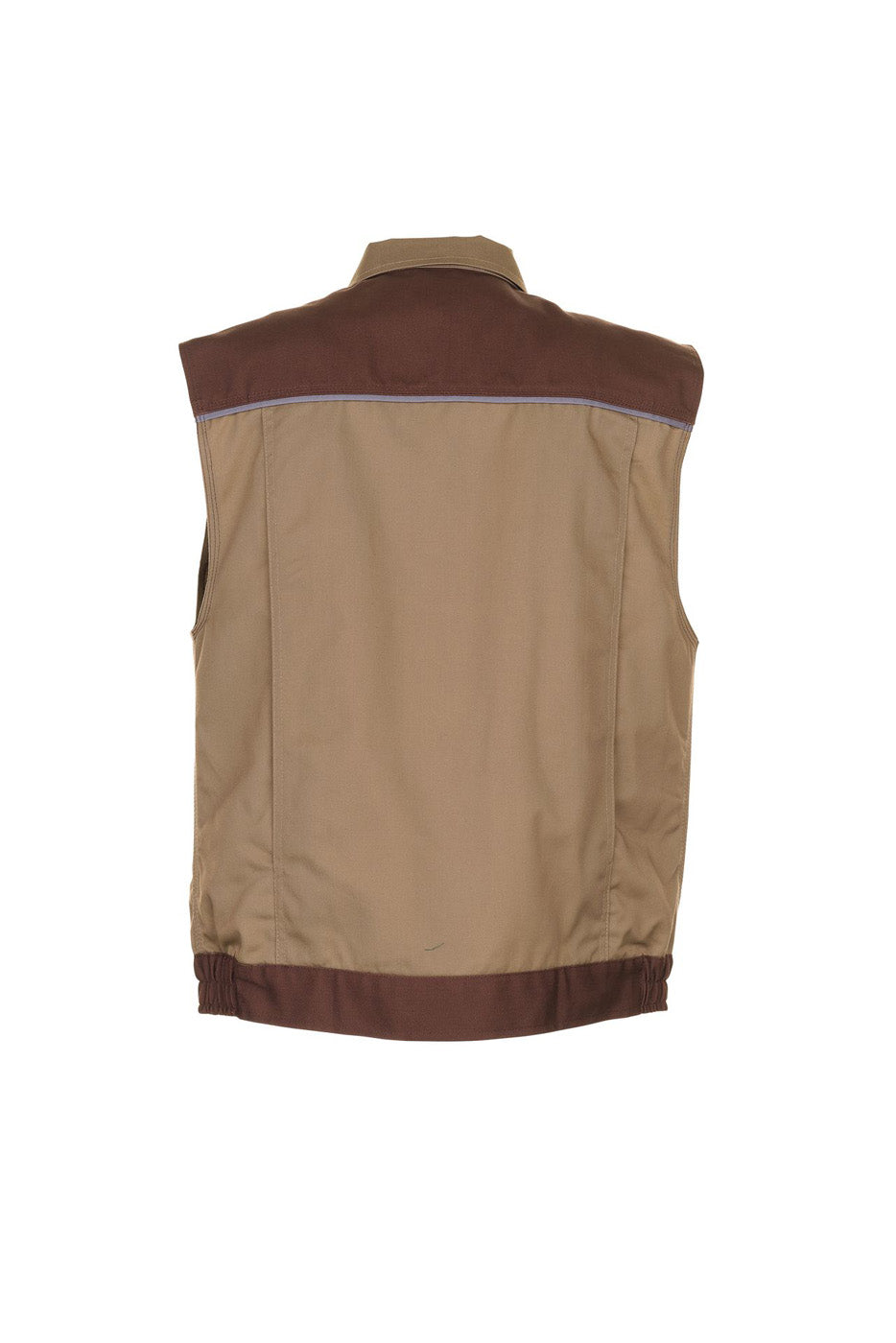 Planam Weste Highline khaki/braun/zink