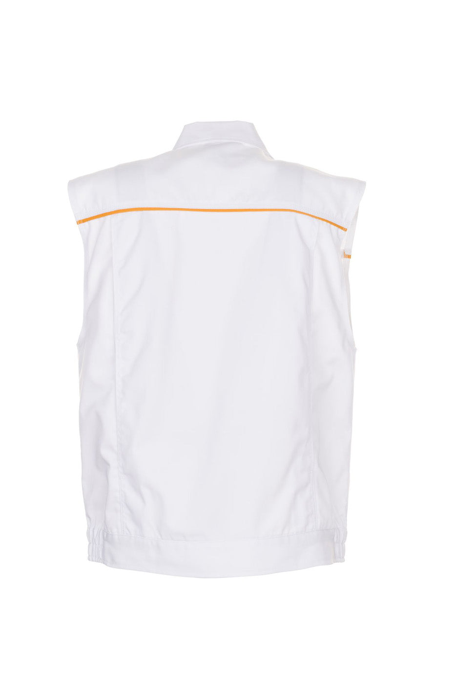 Planam Weste Highline reinweiß/reinweiß/gelb