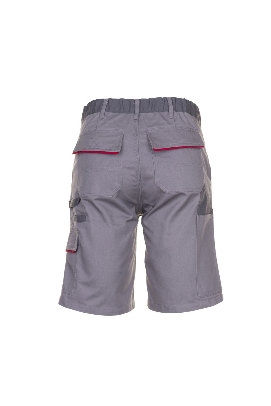 Planam Shorts Highline zink/schiefer/rot