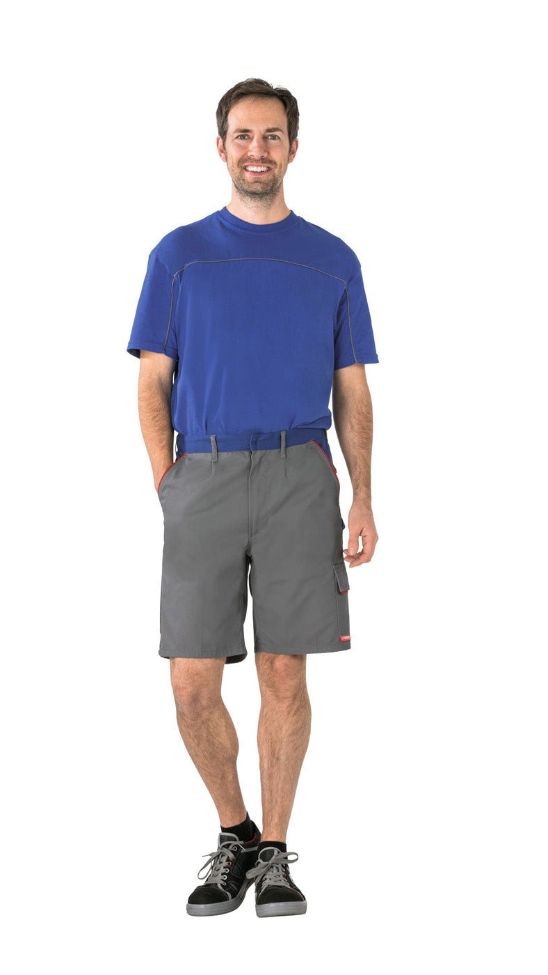 Planam Shorts Highline zink/kornblau/rot