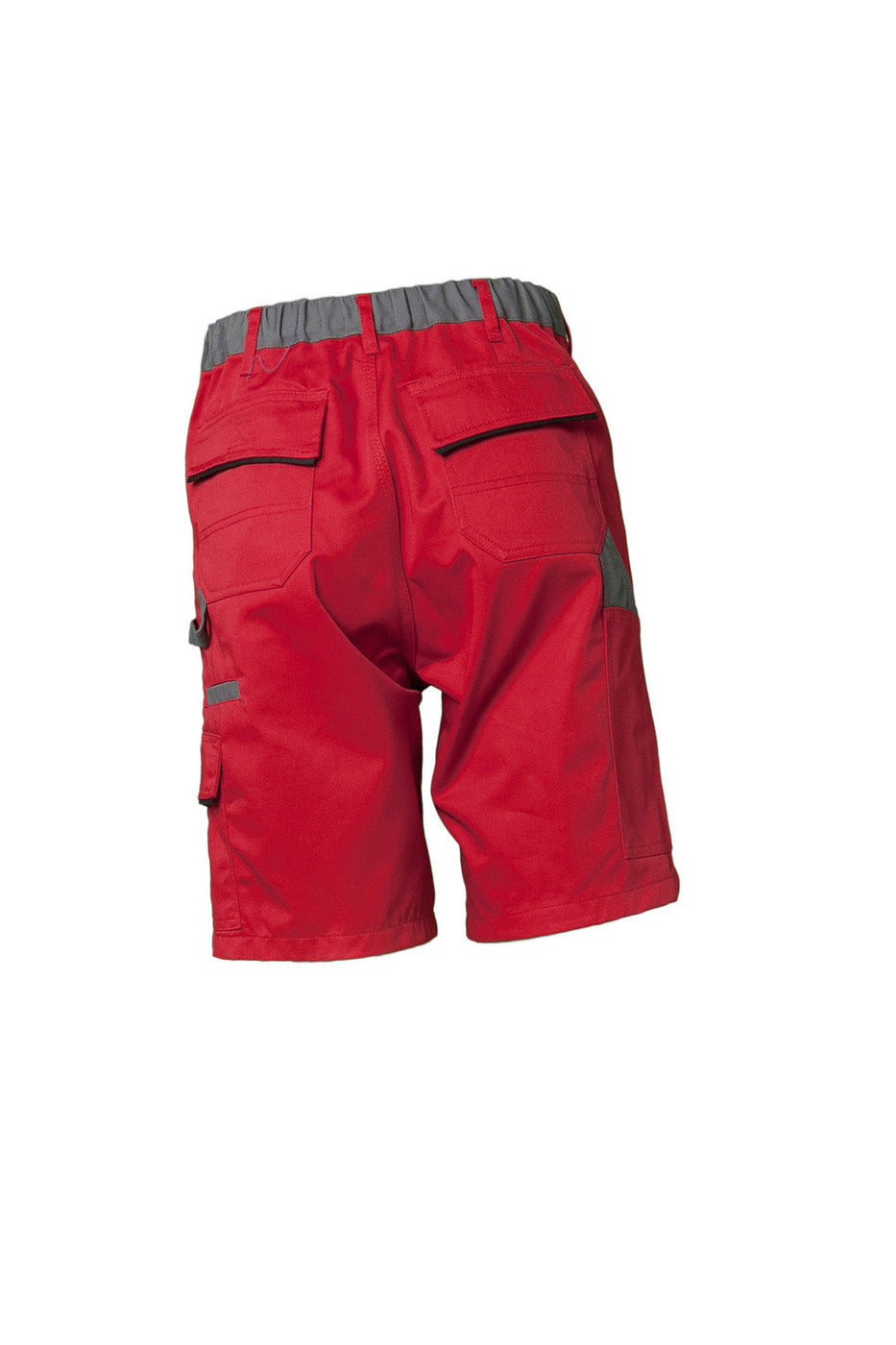 Planam Shorts Highline rot/schiefer/schwarz