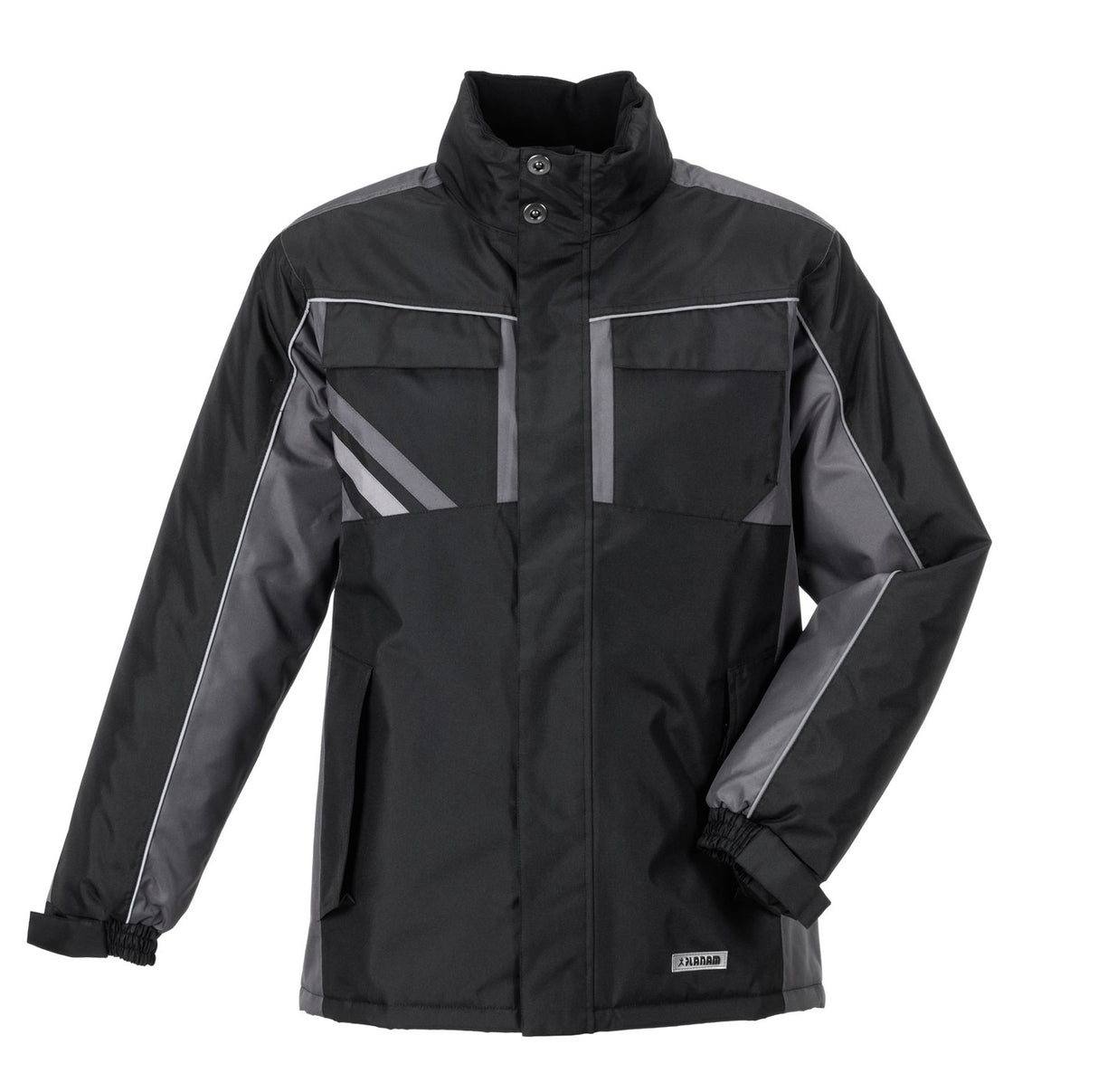 Planam Winterjacke Highline schwarz/schiefer/zink