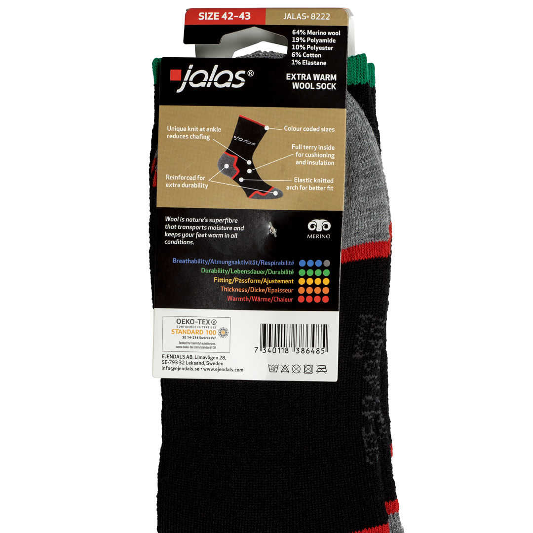 Jalas 8222 Arbeitssocken Wintersocken