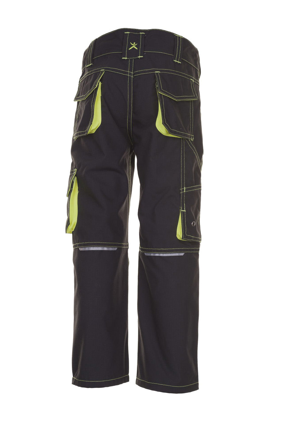 Planam Bundhose Junior anthrazit/gelb