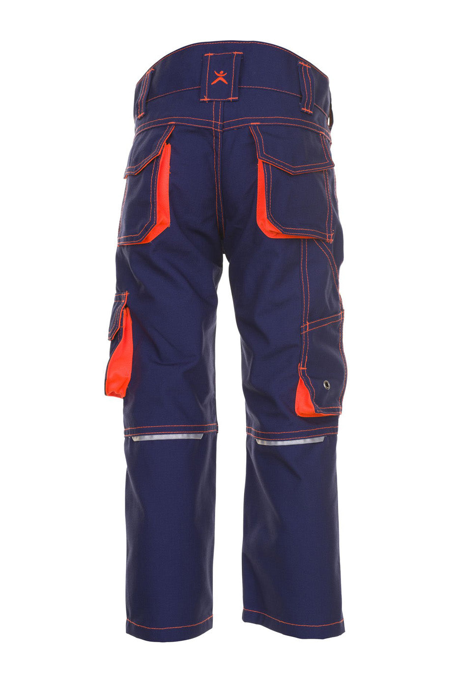 Planam Bundhose Junior marine/orange