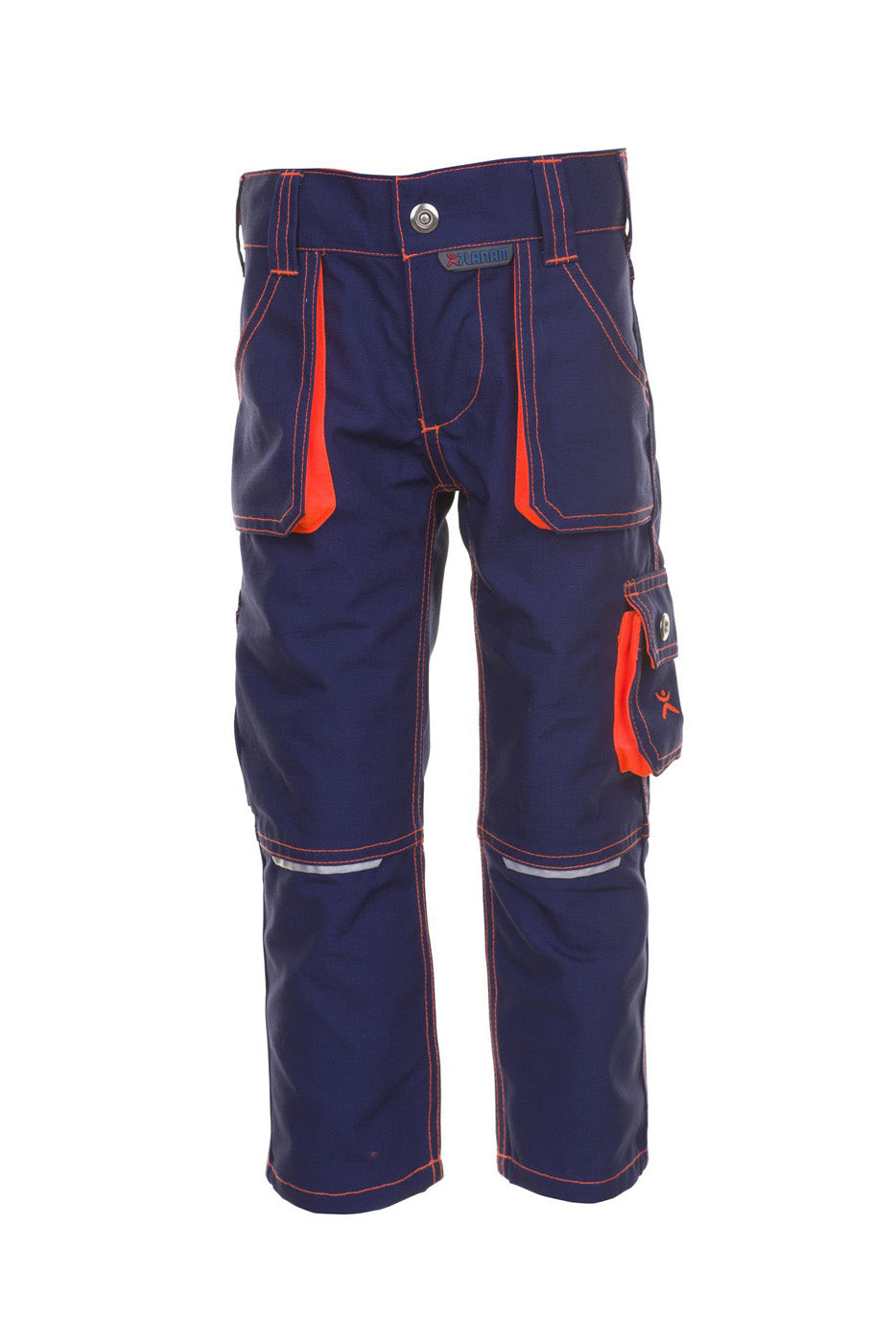 Planam Bundhose Junior marine/orange