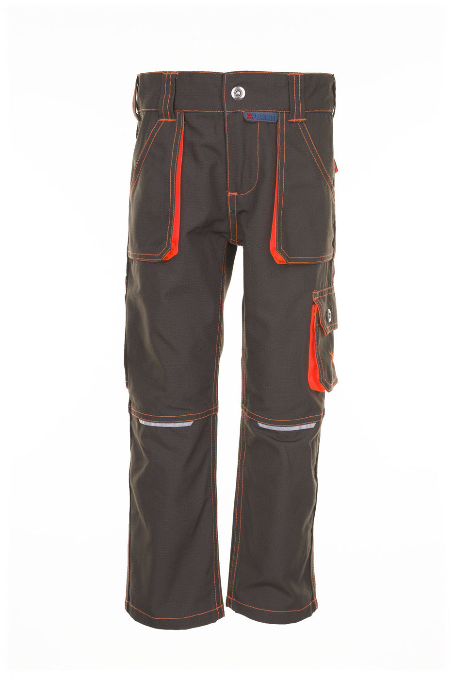 Planam Bundhose Junior oliv/orange