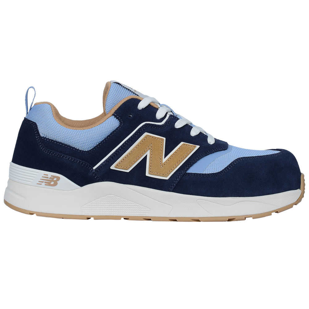 Sicherheitsschuhe S1 PL New Balance Elite Lite Meelcap blau-coffee