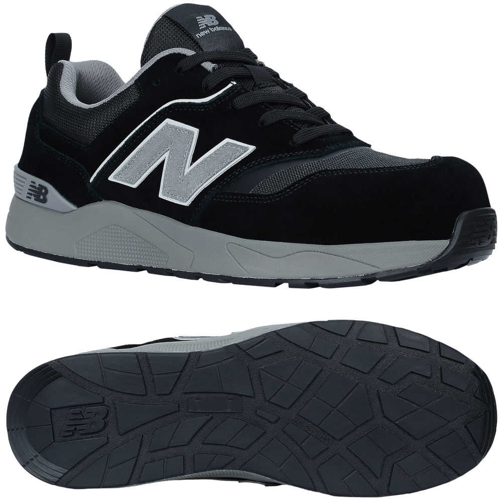 New Balance Elite Lite Sicherheitsschuhe schwarz grau