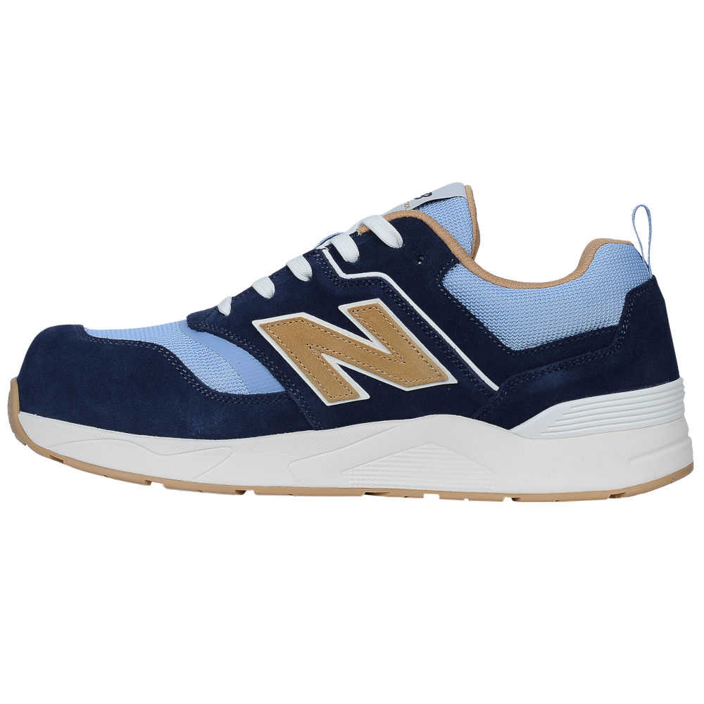 Sicherheitsschuhe S1 PL New Balance Elite Lite Meelcap blau-coffee