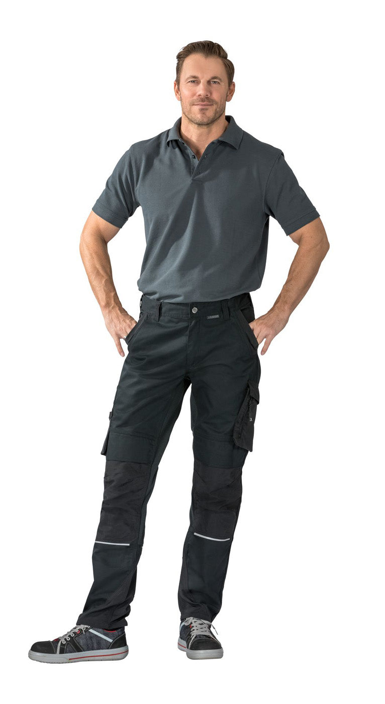 Planam Herren Bundhose Norit schwarz/schwarz