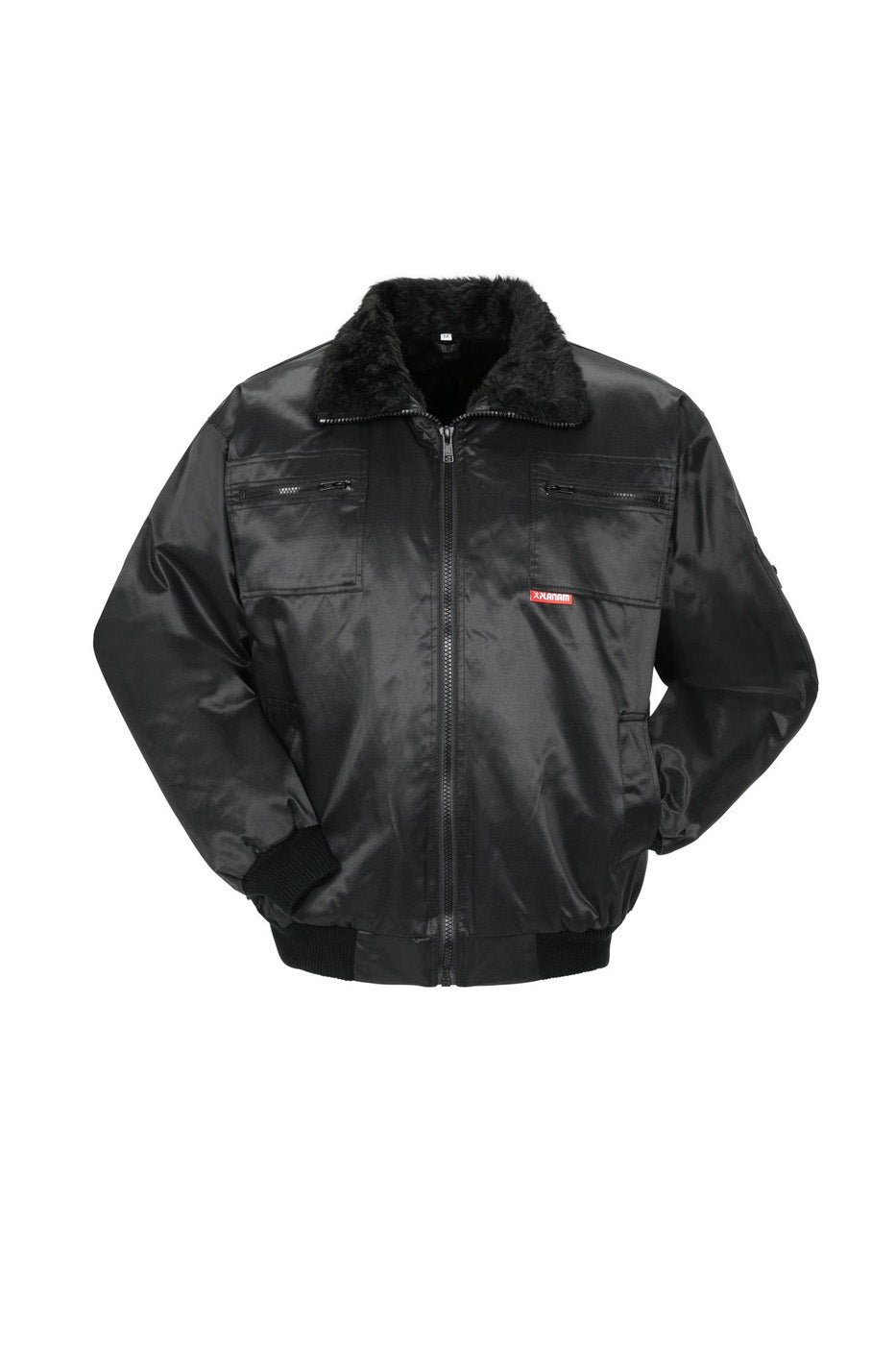 Planam Gletscher Pilotenjacke Outdoor schwarz