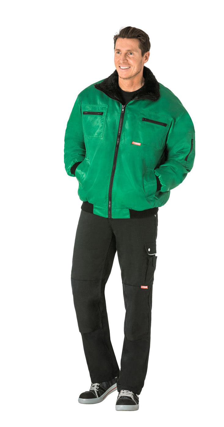 Planam Gletscher Pilotenjacke Outdoor grün