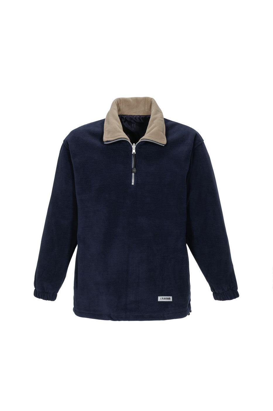Planam Relax Fleecetroyer Outdoor marine/camel