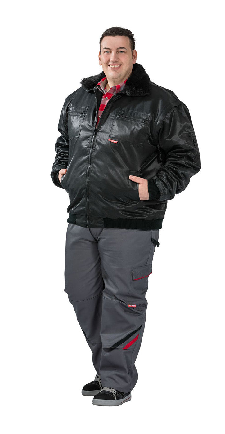 Planam Gletscher Comfortjacke Outdoor schwarz