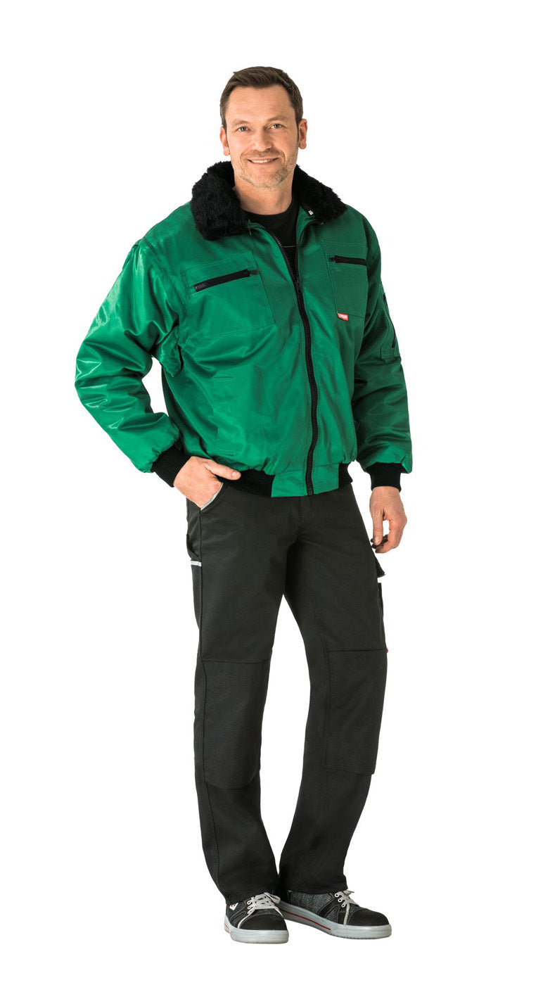 Planam Gletscher Comfortjacke Outdoor grün