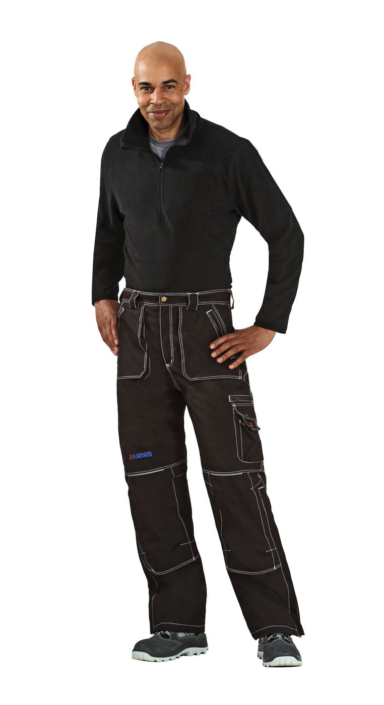 Planam Basalt Winterhose Outdoor schwarz