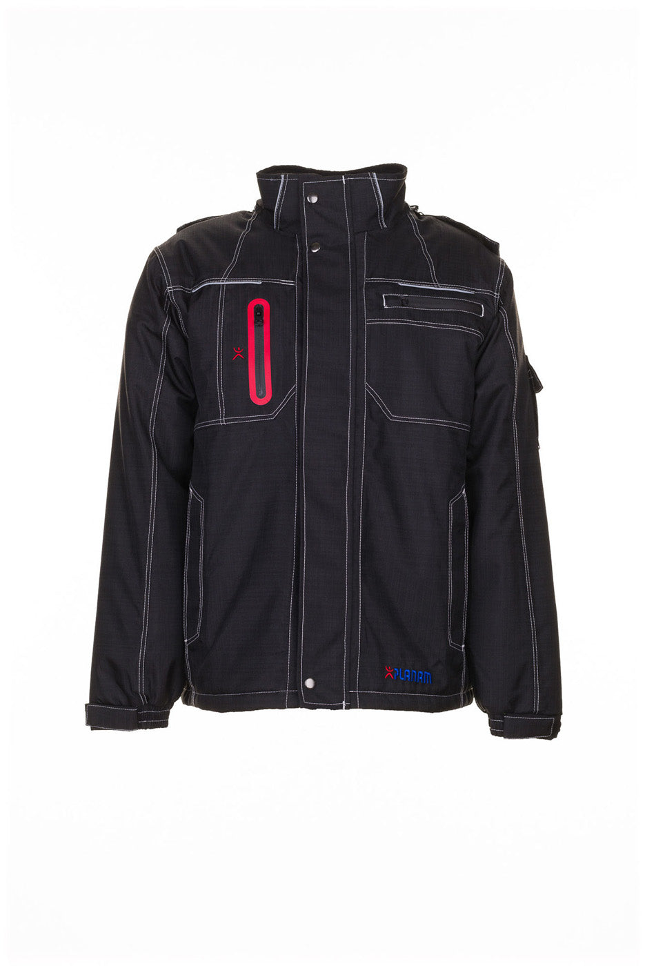 Planam Basalt Winterjacke Outdoor schwarz