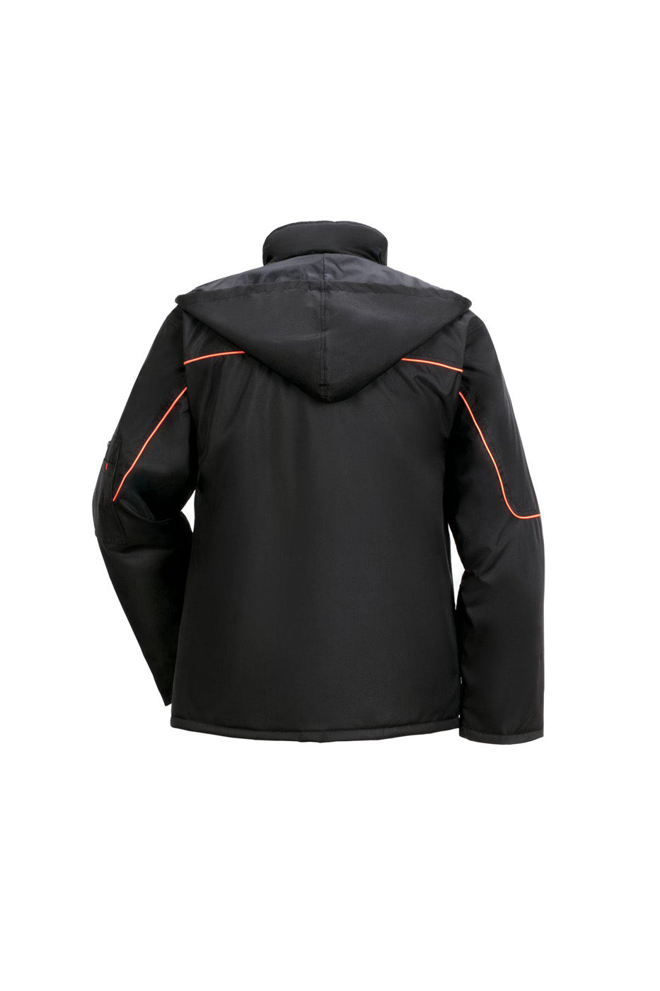 Planam Piper Jacke Outdoor schwarz/orange