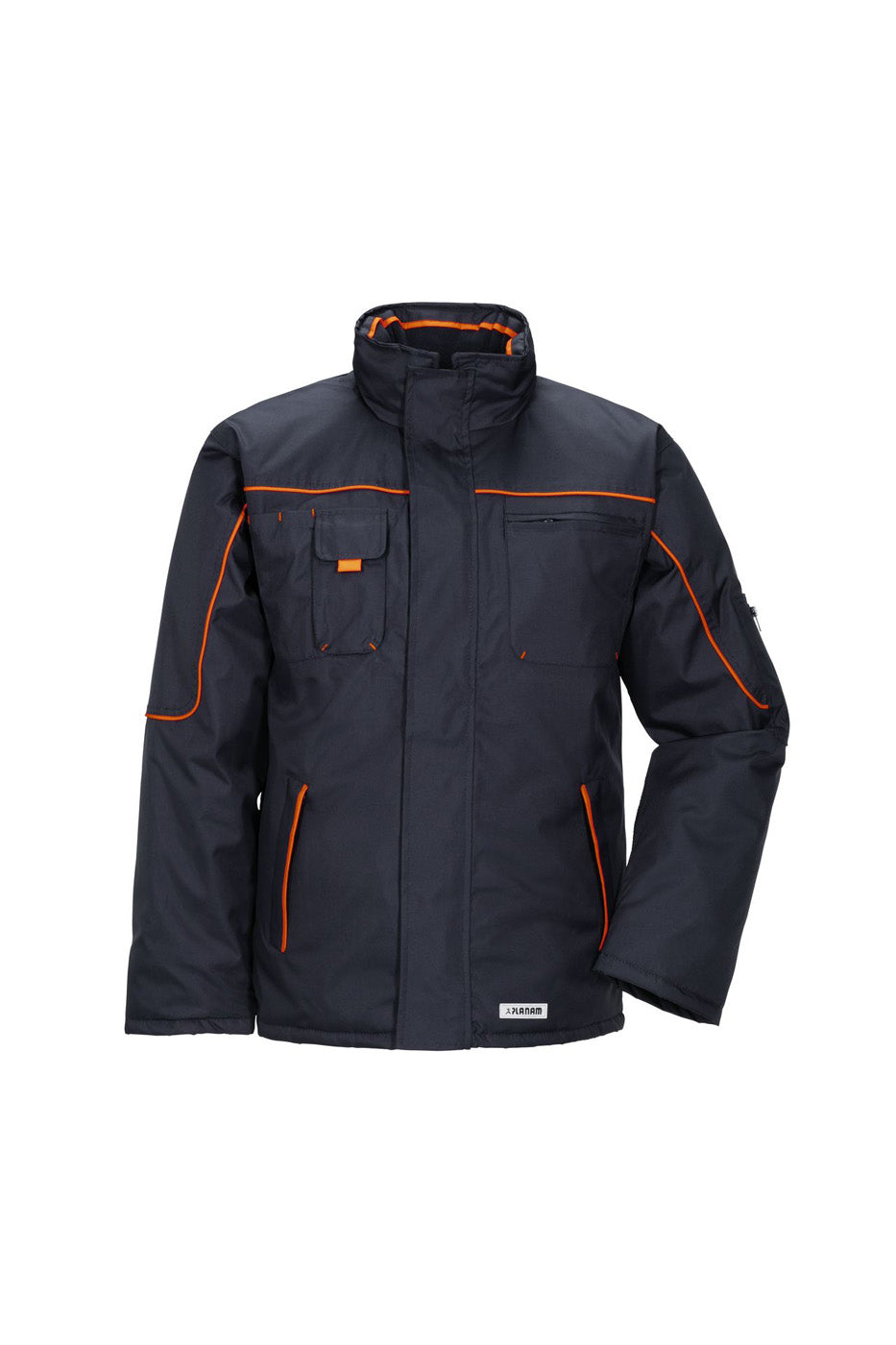 Planam Piper Jacke Outdoor marine/orange