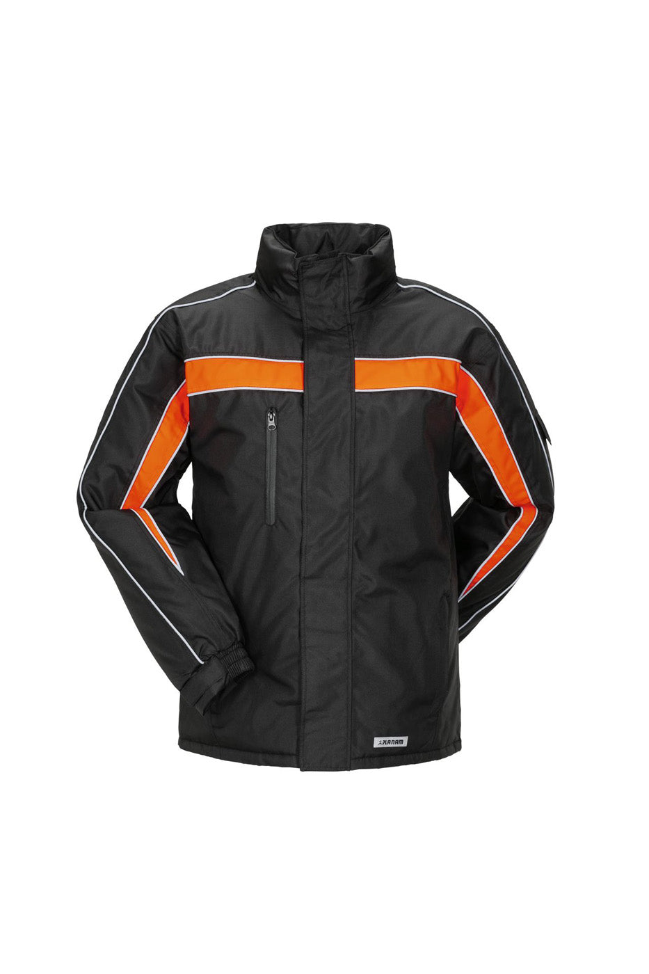 Planam Cosmic Jacke Outdoor schwarz/orange