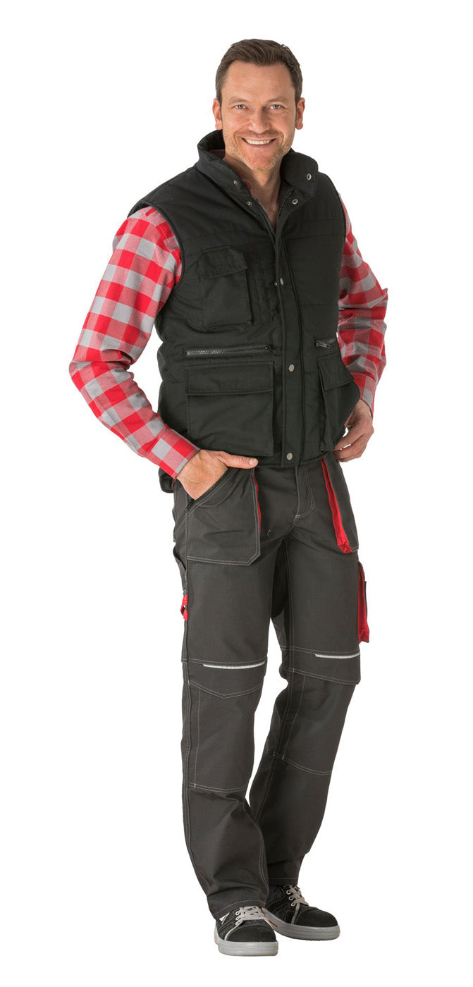 Planam Turbo Weste Outdoor schwarz