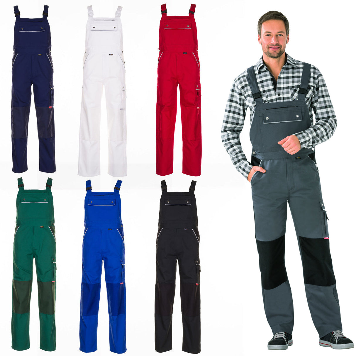 Planam Latzhose Canvas 320