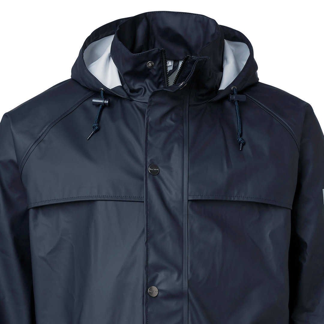 Regenjacke PU-Stretch marineblau EN-343