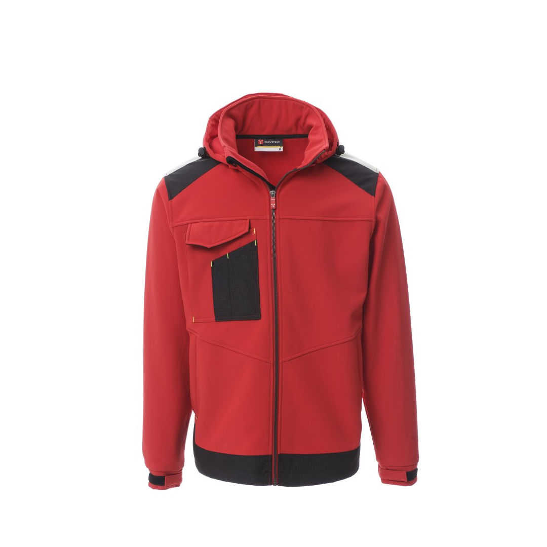 Softshell Arbeitsjacke Herren Payper Performer 2.0 rot