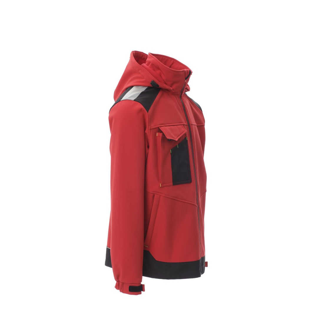 Softshell Arbeitsjacke Herren Payper Performer 2.0 rot