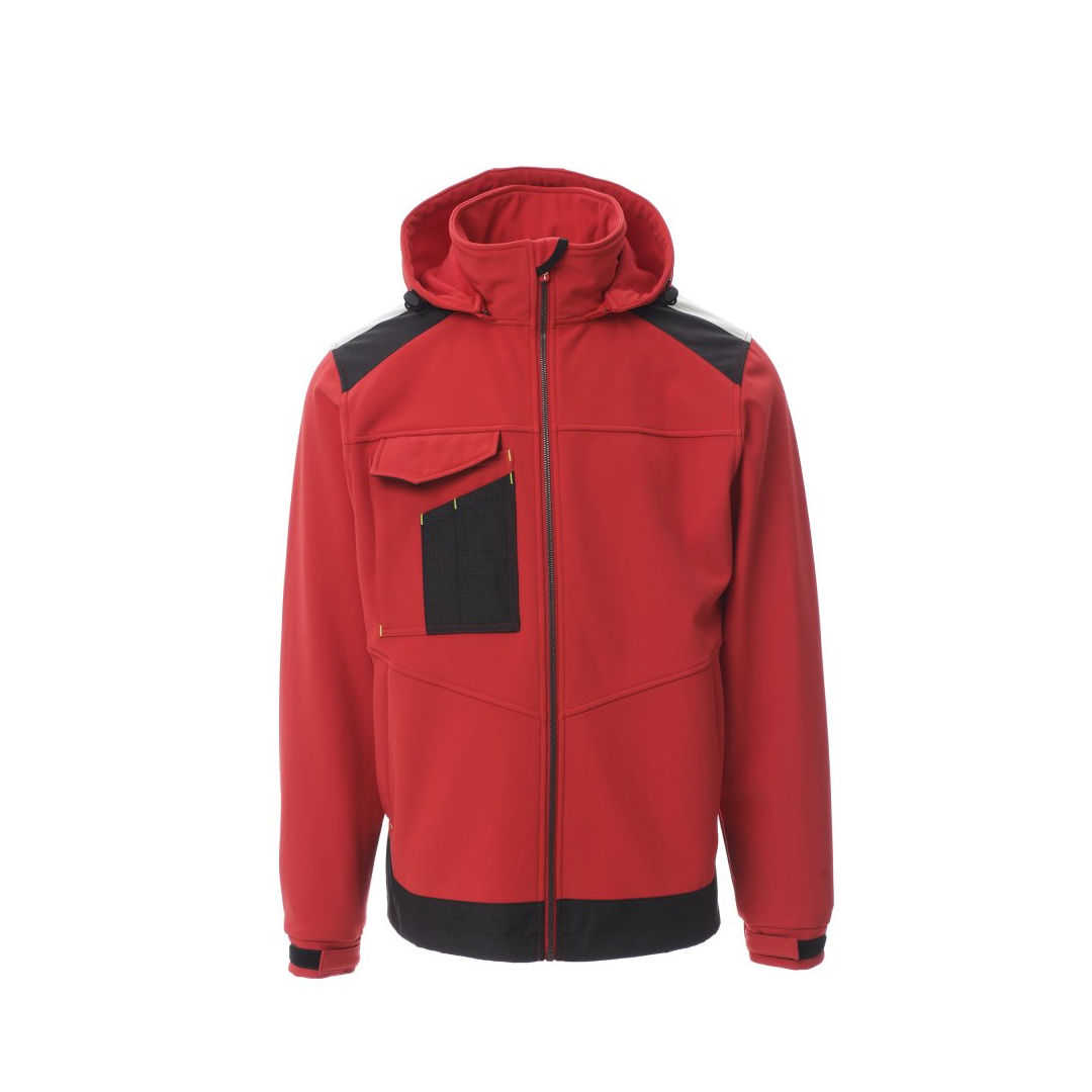Softshell Arbeitsjacke Herren Payper Performer 2.0 rot
