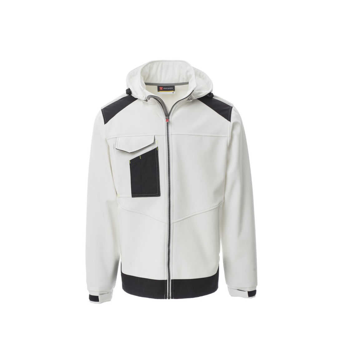 Softshell Arbeitsjacke Herren Payper Performer 2.0 weiss