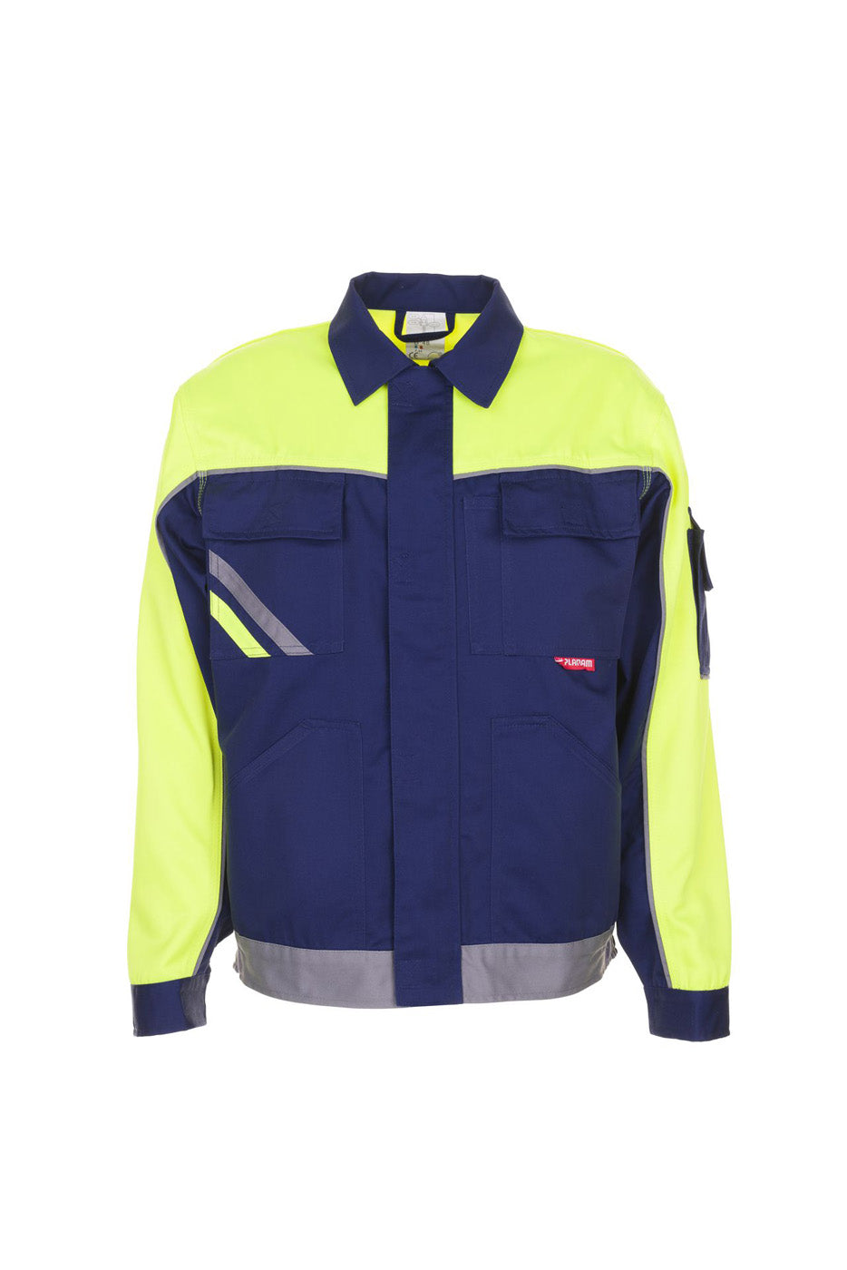 Planam V1 Bundjacke Visline marine/gelb/zink