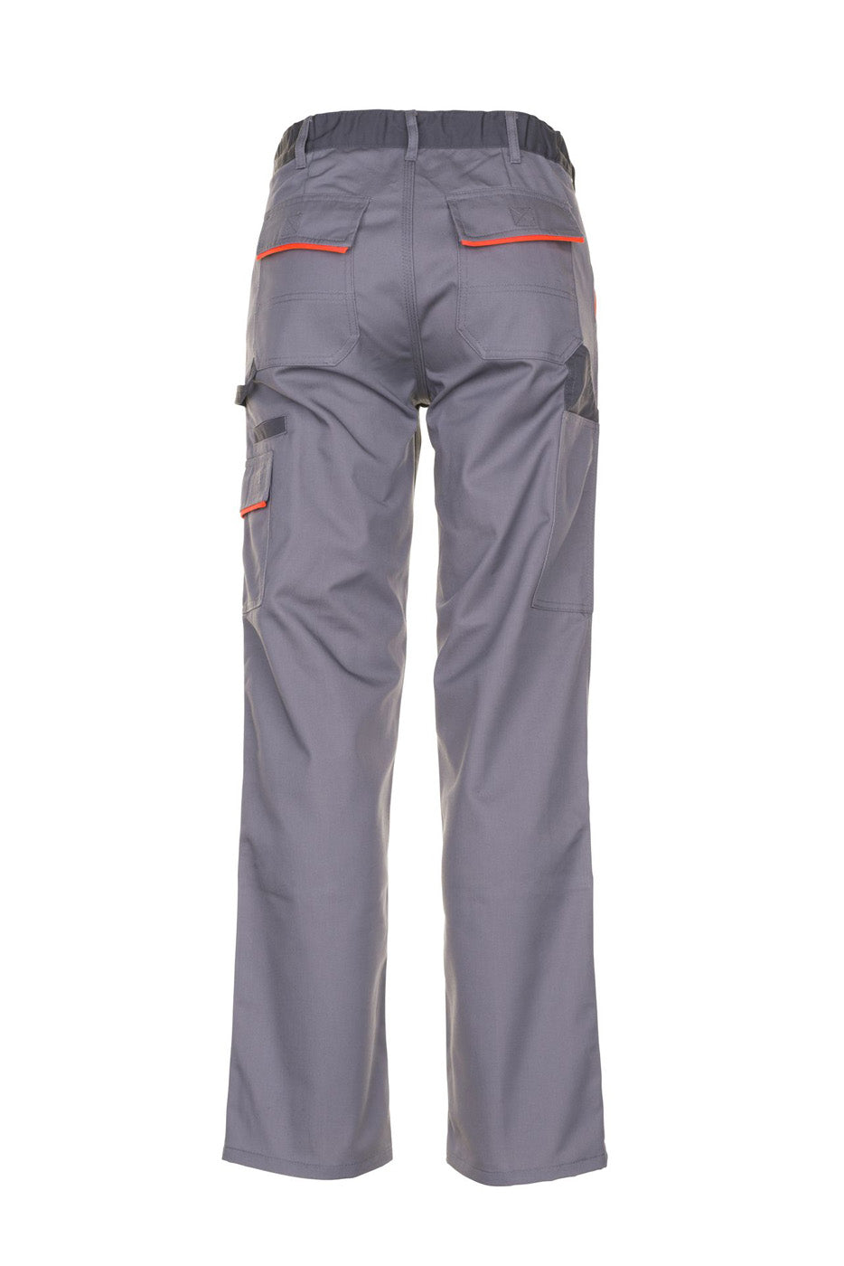 Planam Bundhose Visline zink/orange/schiefer