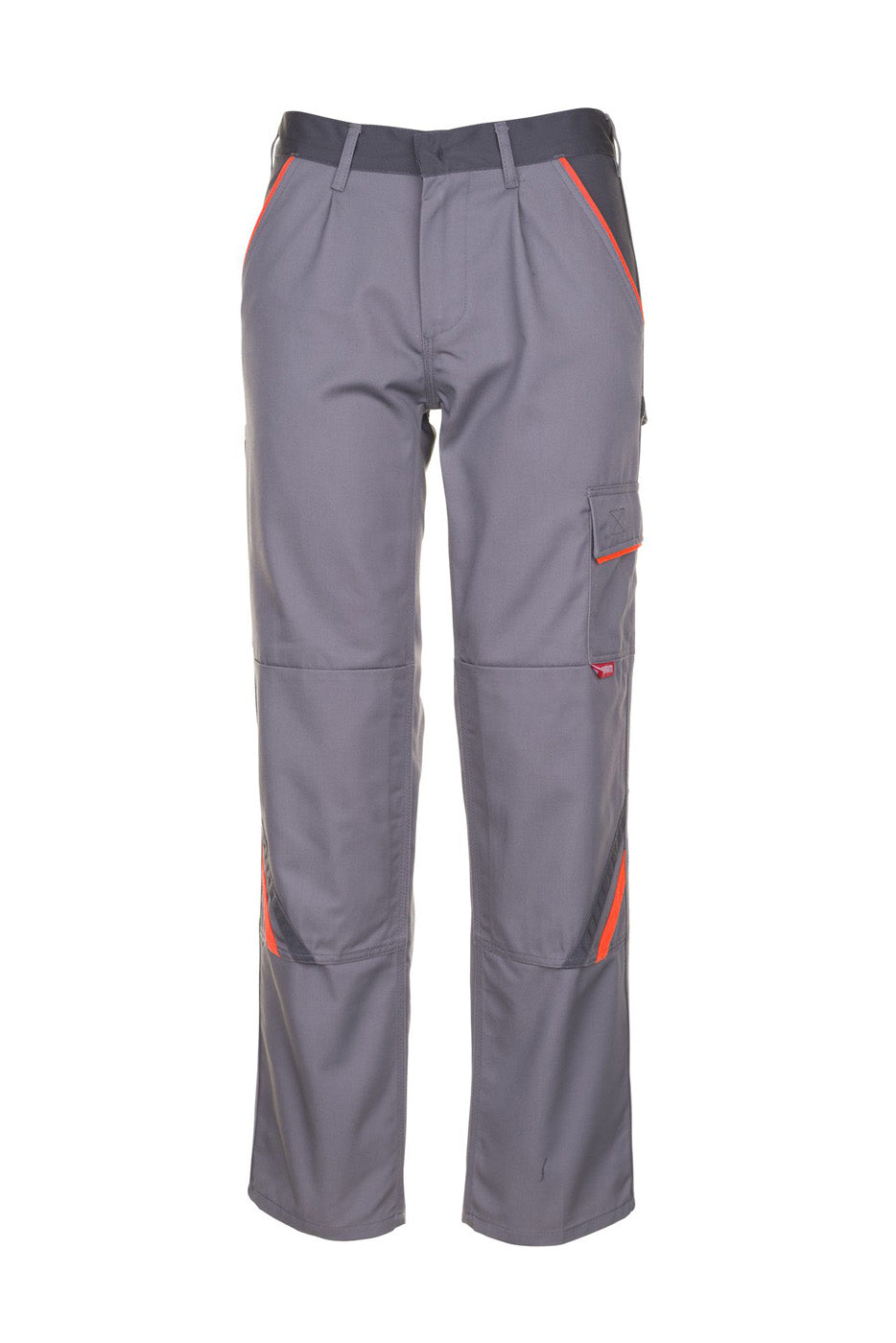 Planam Bundhose Visline zink/orange/schiefer
