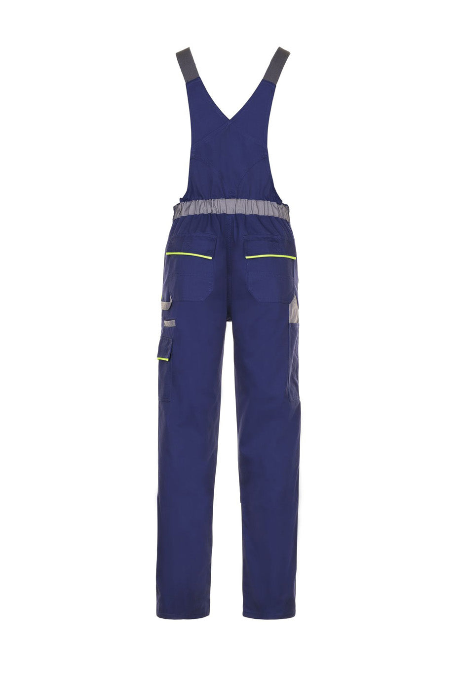 Planam Latzhose Visline marine/gelb/zink