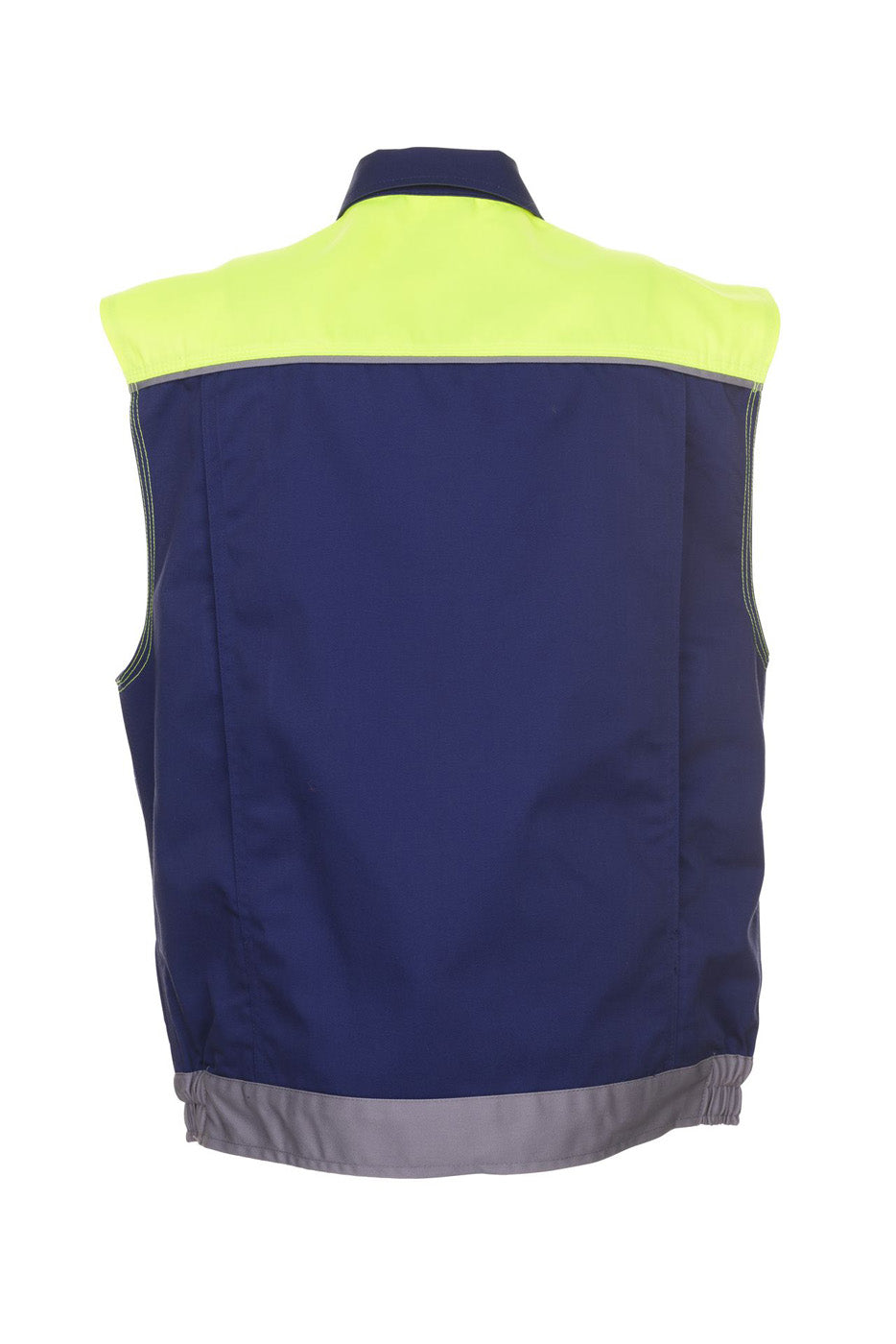 Planam Weste Visline marine/gelb/zink