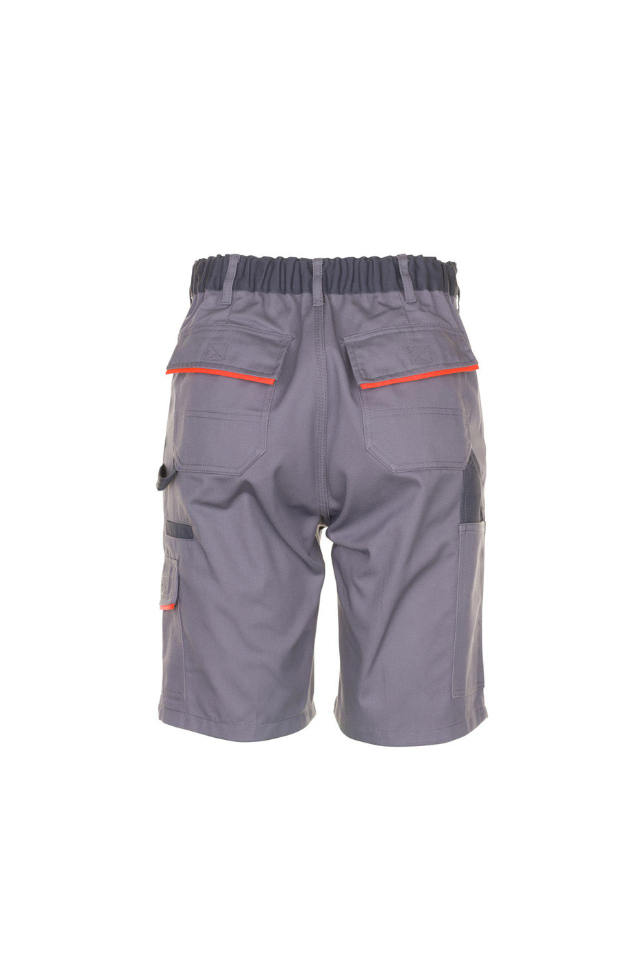 Planam Shorts Visline zink/orange/schiefer