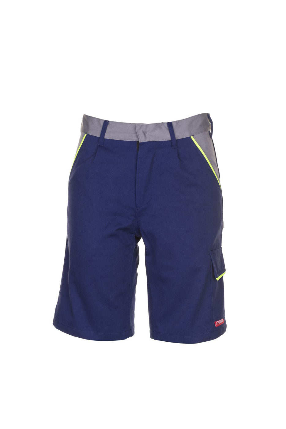 Planam Shorts Visline marine/gelb/zink