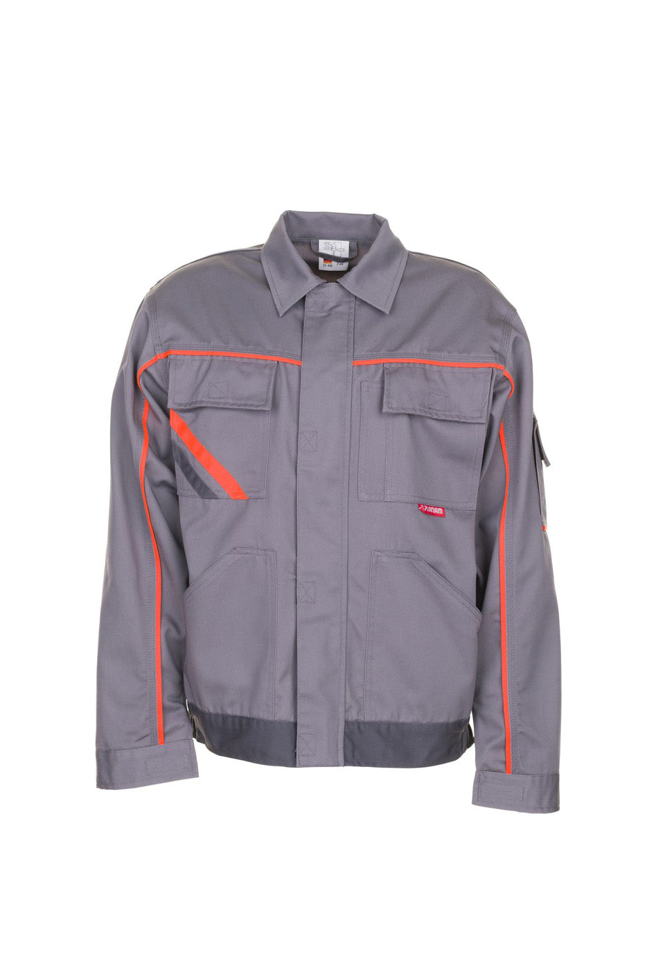 Planam V2 Bundjacke Visline zink/orange/schiefer