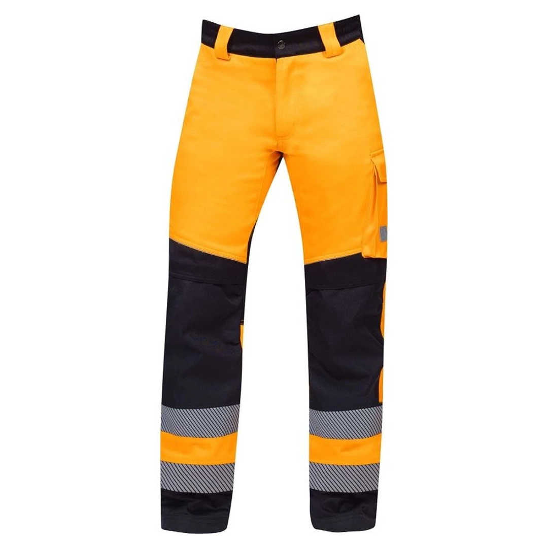 Warnschutzbundhose ARDON orange-schwarz EN 20471