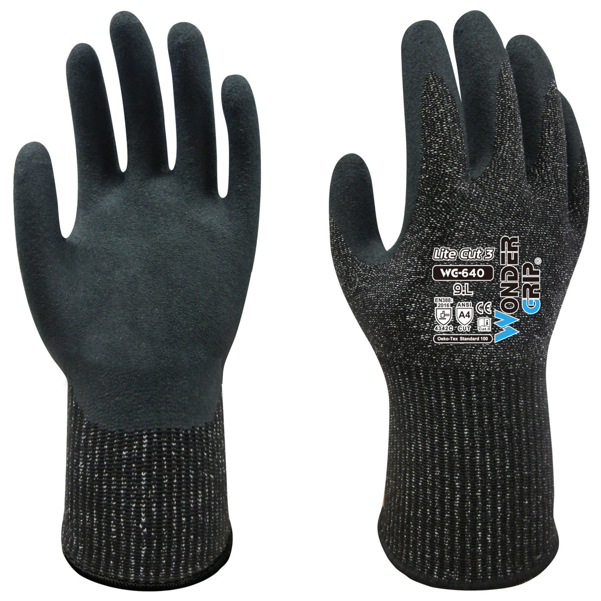Schnittfeste Handschuhe Wonder Grip 640 Lite Cut 3 Schnittschutz Klasse C