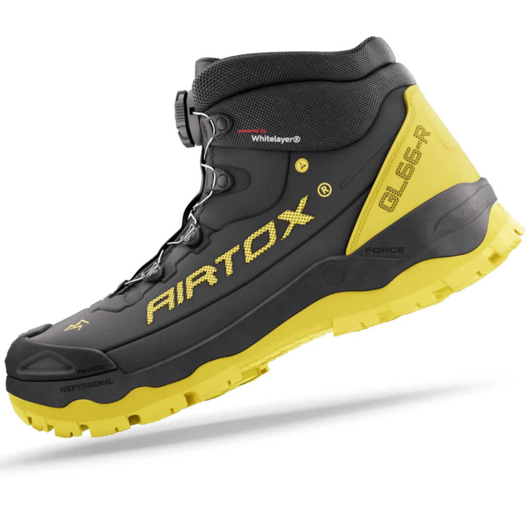 Airtox GL66-R Sicherheitsschuhe S3S BOA schwarz-gelb