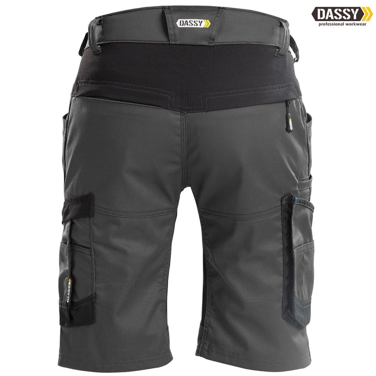 DASSY® Axis Short mit Stretch grau schwarz