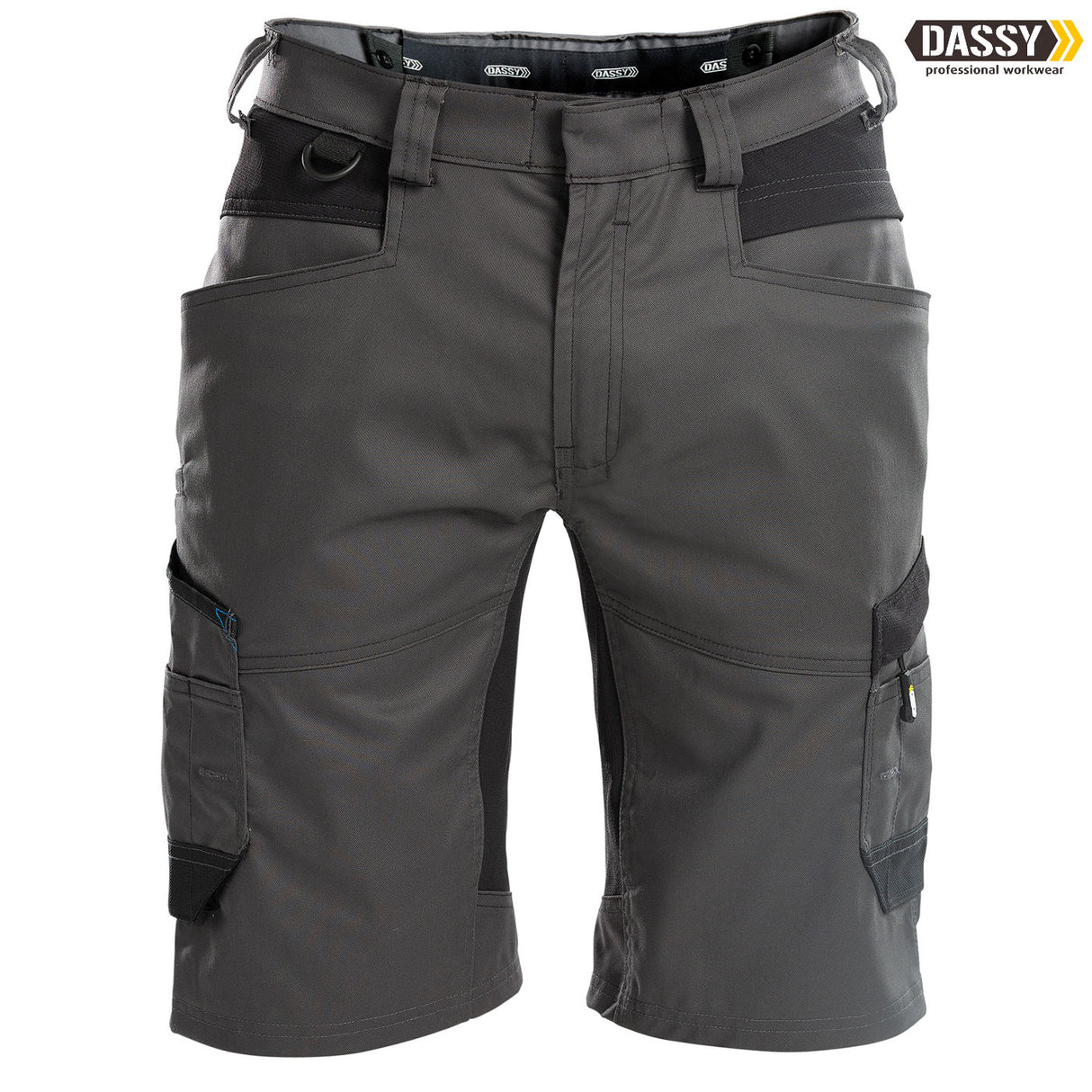 DASSY® Axis Short mit Stretch grau schwarz d-flex