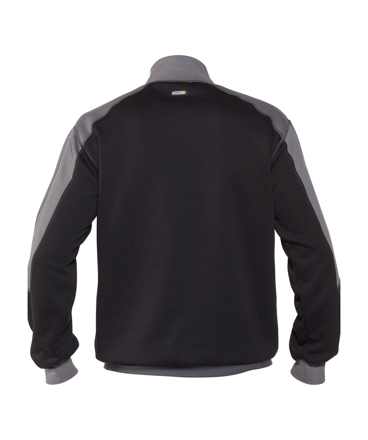DASSY® Basiel Zweifarbiges Sweatshirt schwarz/zementgrau